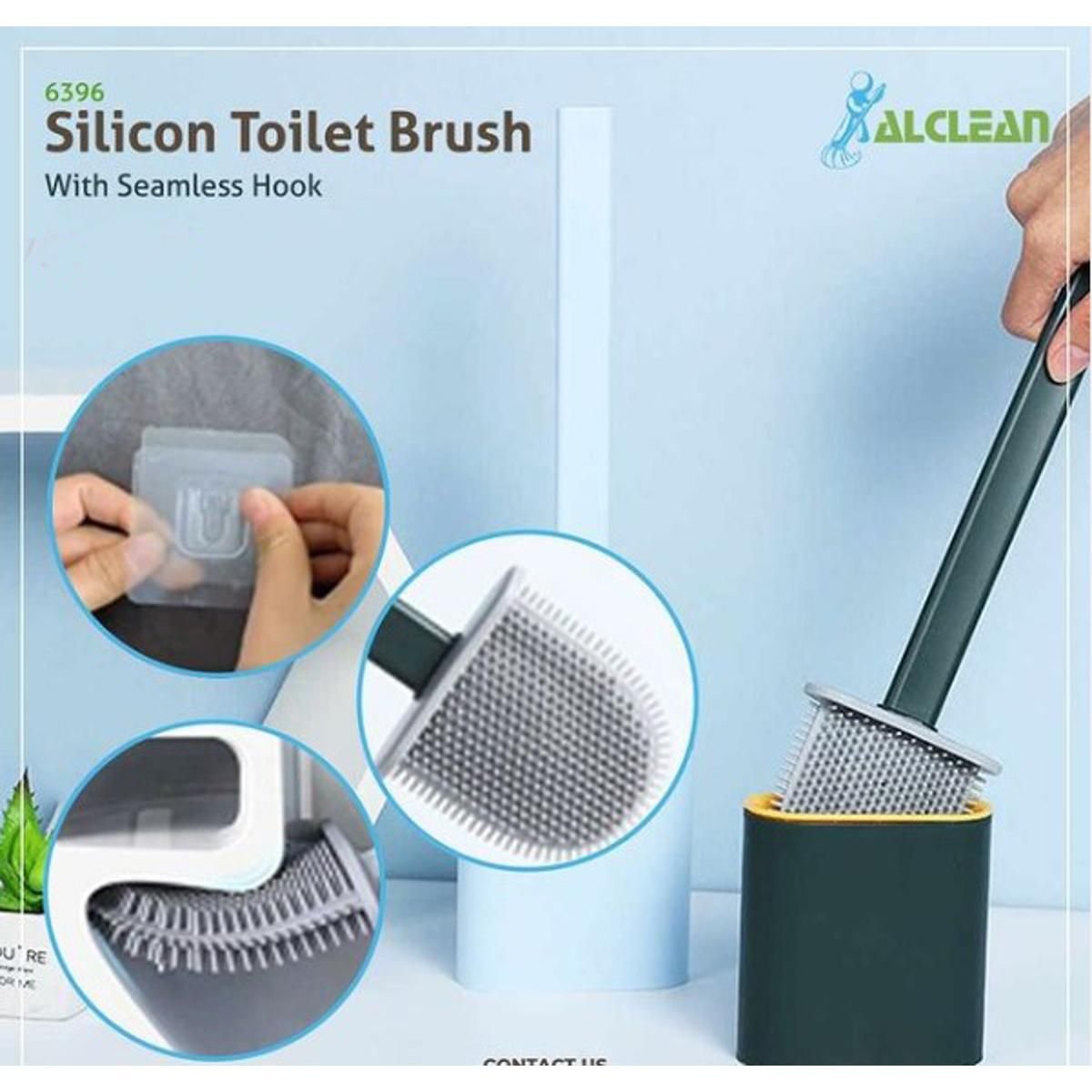 Toilet Brush with Stand - Creative Deep Cleaning Brush